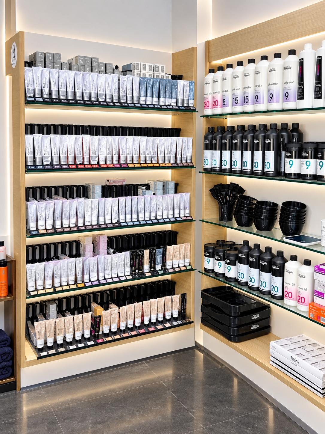 L'Oréal Farbwand